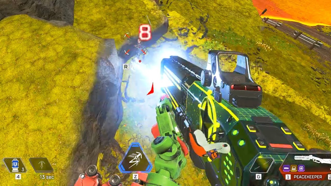 The Most OP Peacekeeper Trick in Apex Legends.. haha
