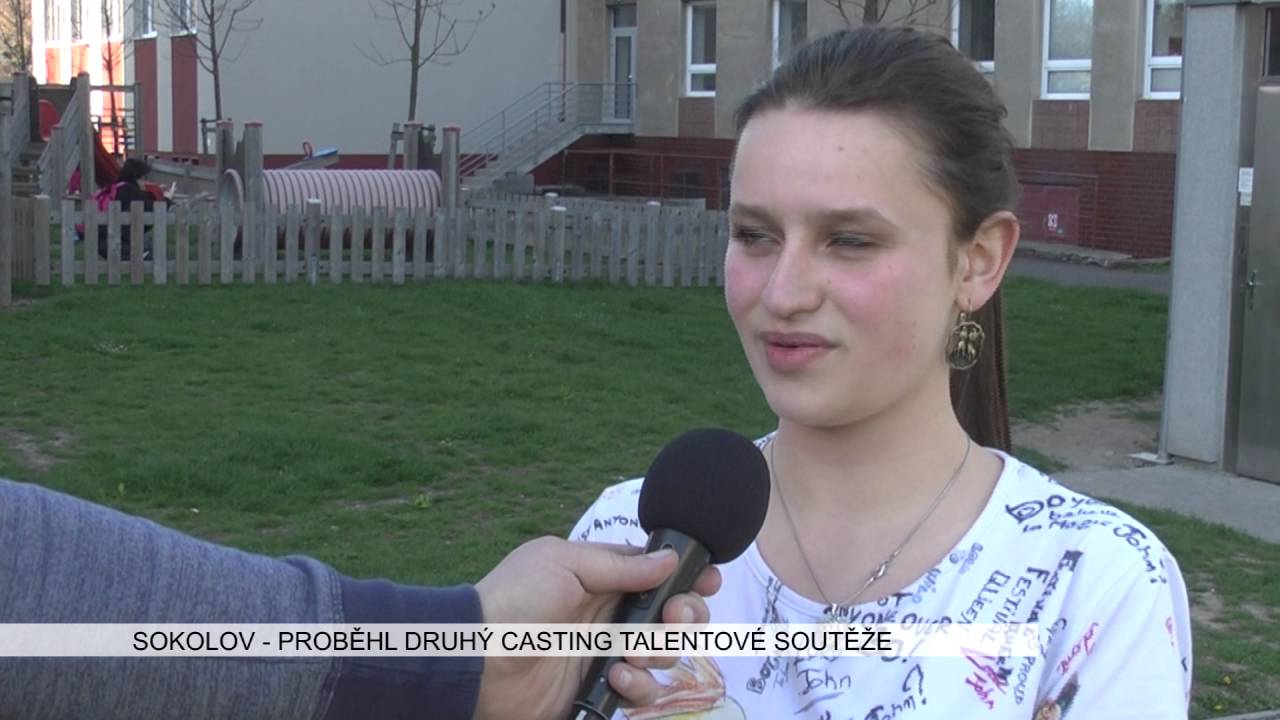 Sokolov: Proběhl druhý casting talentové soutěže (TV Západ)