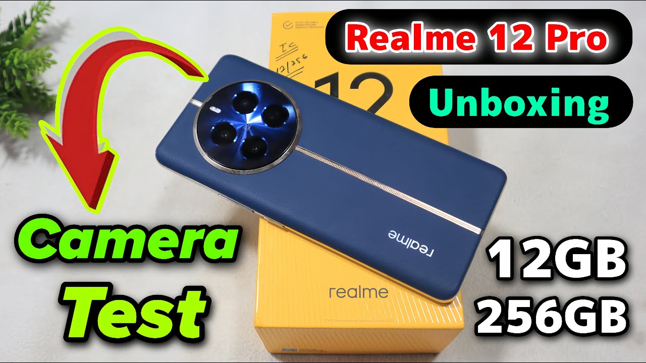 Realme 12 Pro 5G Unboxing And First Look || Realme 12 Pro 5G Features ⚡⚡