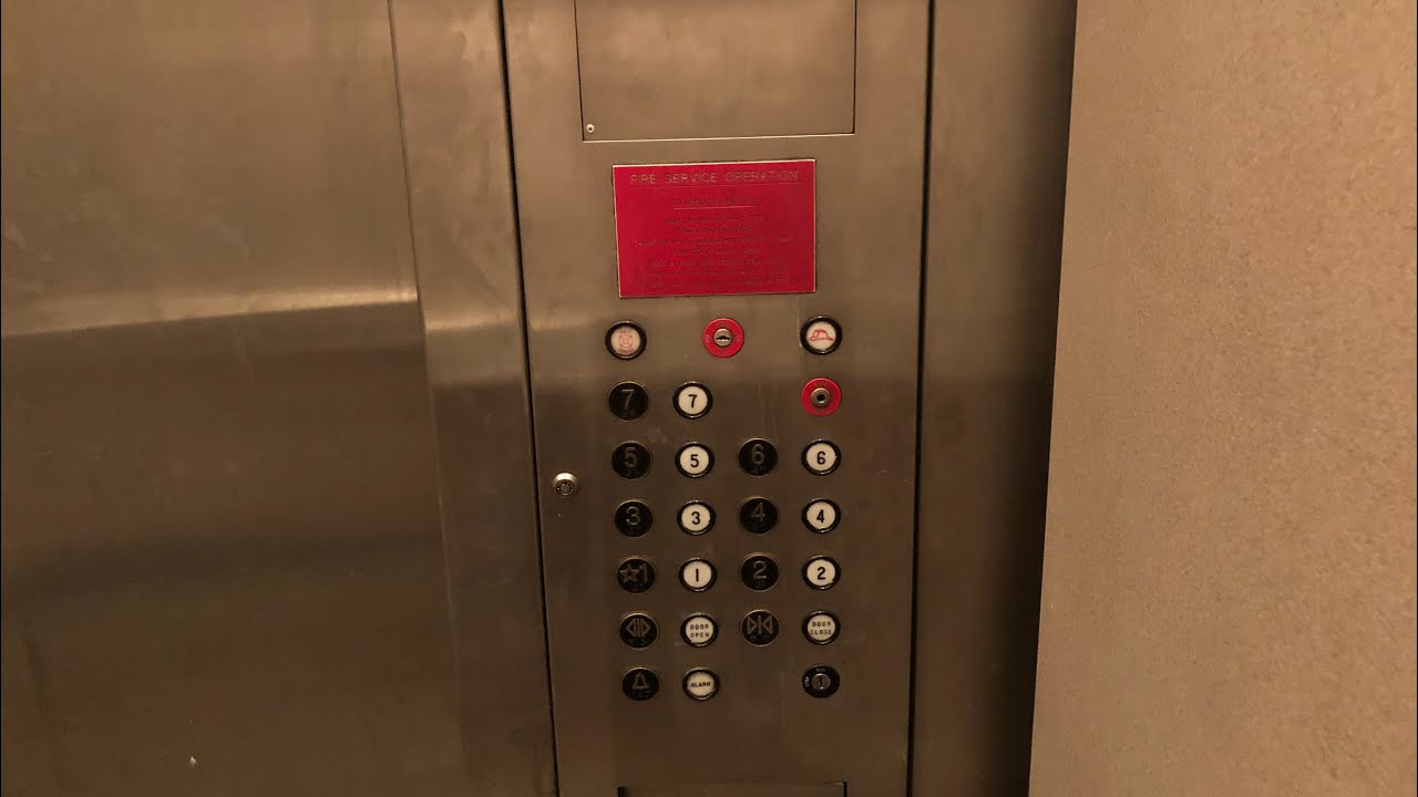 I GOT BUSTED! Dover Traction Elevators @ 655 S. Ash Ave. Parking Garage, Downtown Tempe, AZ