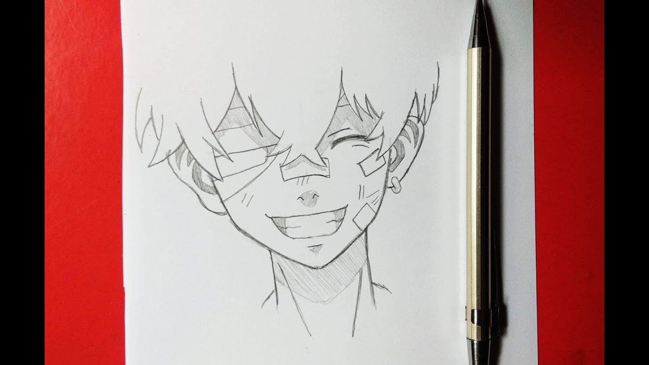 Easy Anime Drawing|How to draw Chifuyu Matsuno step by step [TOKYO REVENGERS]