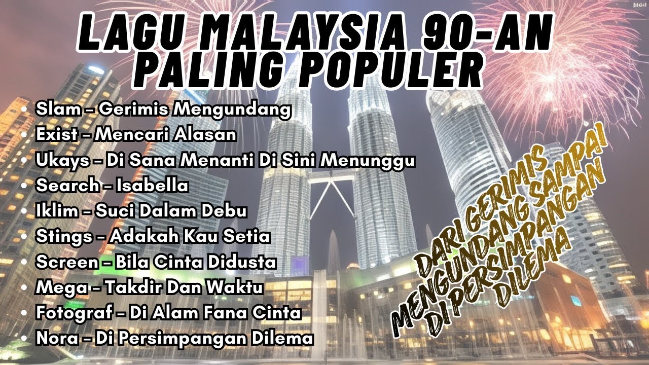 Lagu Malaysia 90an Paling Populer | Nostalgia Lagu Cinta Zaman Sekolah