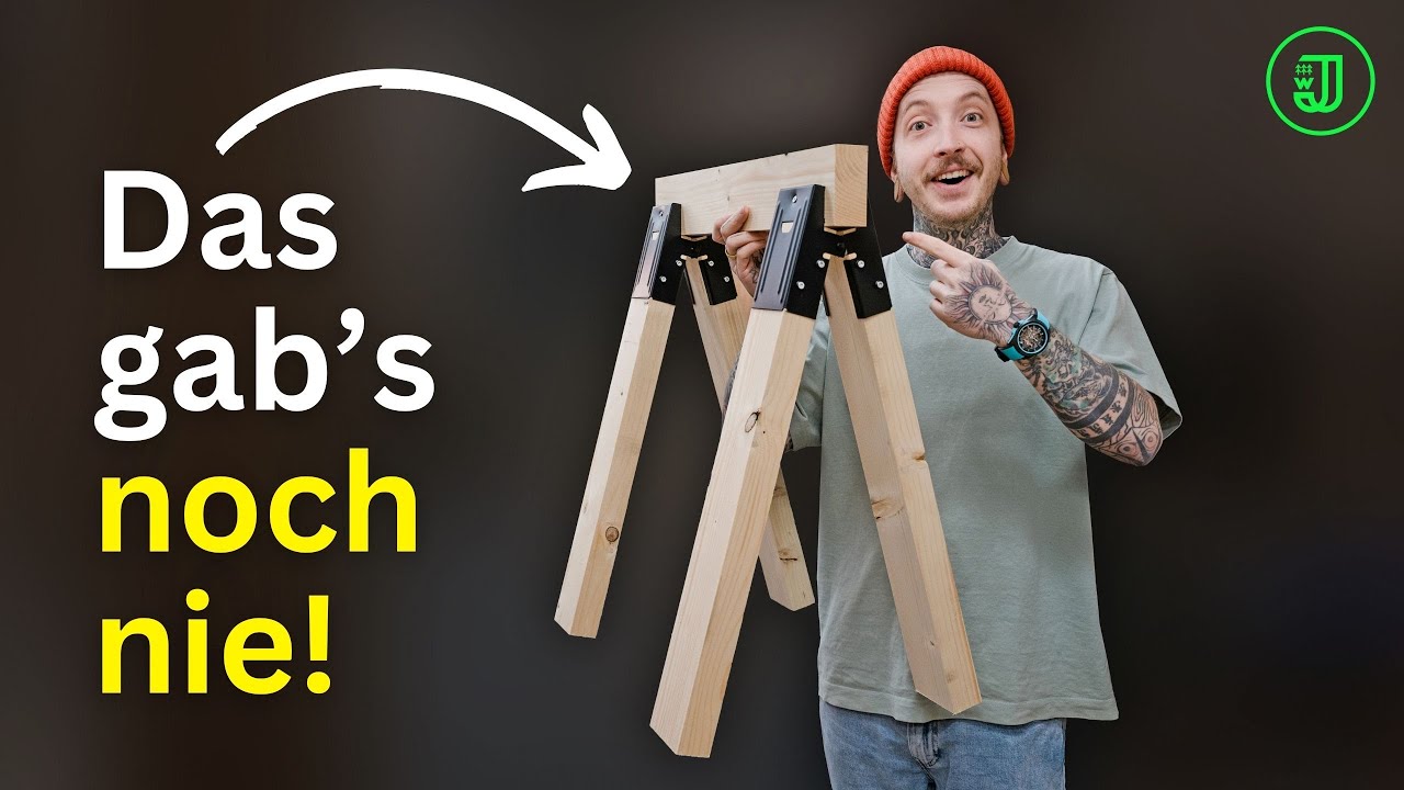 Stabil, g&uuml;nstig, in 5 Min gebaut 👉 DAS sind die GENIALSTEN HOLZB&Ouml;CKE der Welt! 🤩 | Jonas Winkler
