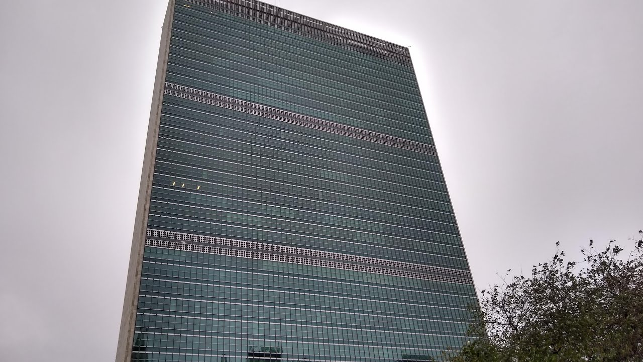 United Nations Headquarters Outside View