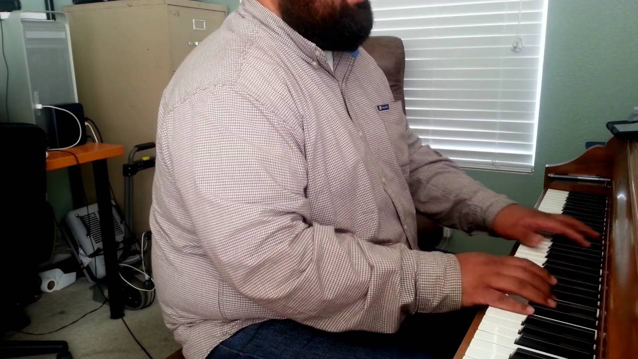 I heard him come