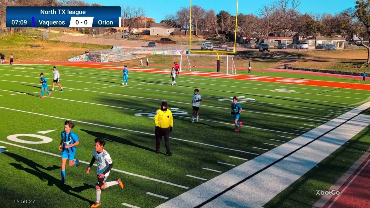 01/10/2026 - Northside League, Vaqueros academy 2012 vs Orion, 1st half