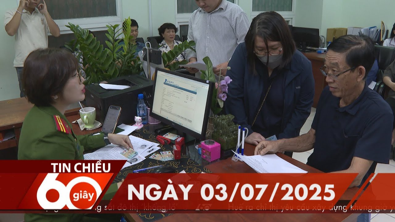 60 Giây Chiều - Ngày 03/07/2025 | HTV Tin tức
