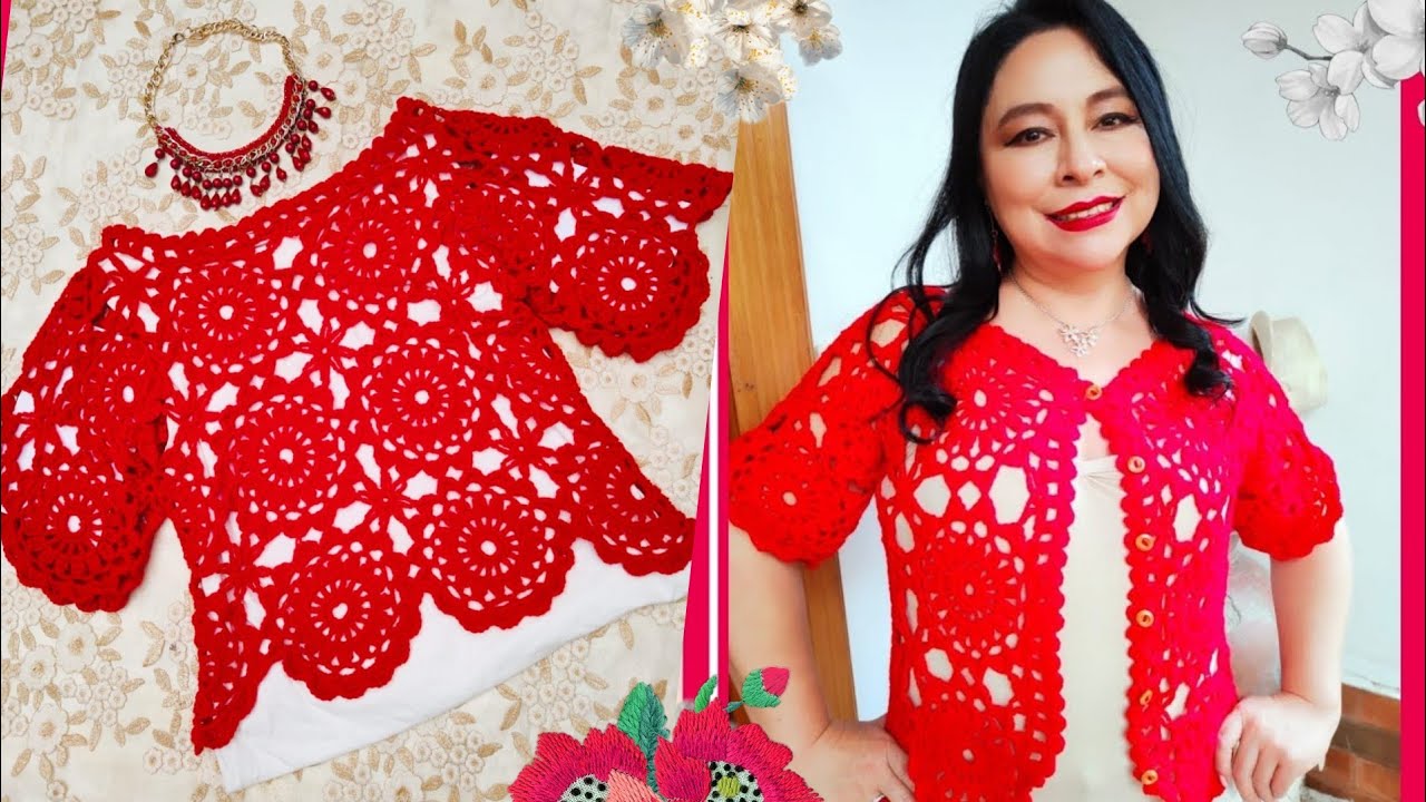 INCREIBLE! TEJE SUPER FACIL Y RAPIDO UNA TORERITA A CROCHET CON DETALLES UNICOS