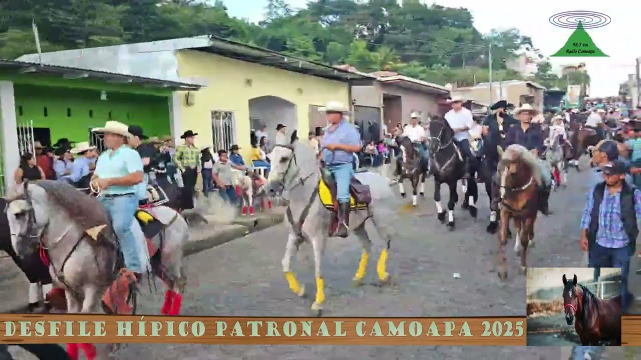 Desfile Hipico patronal Camoapa 2025