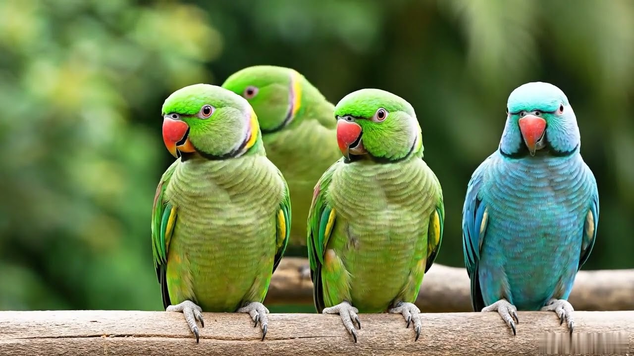 Talking Indian Ringneck Parrot | Real Talking Bird Sounds