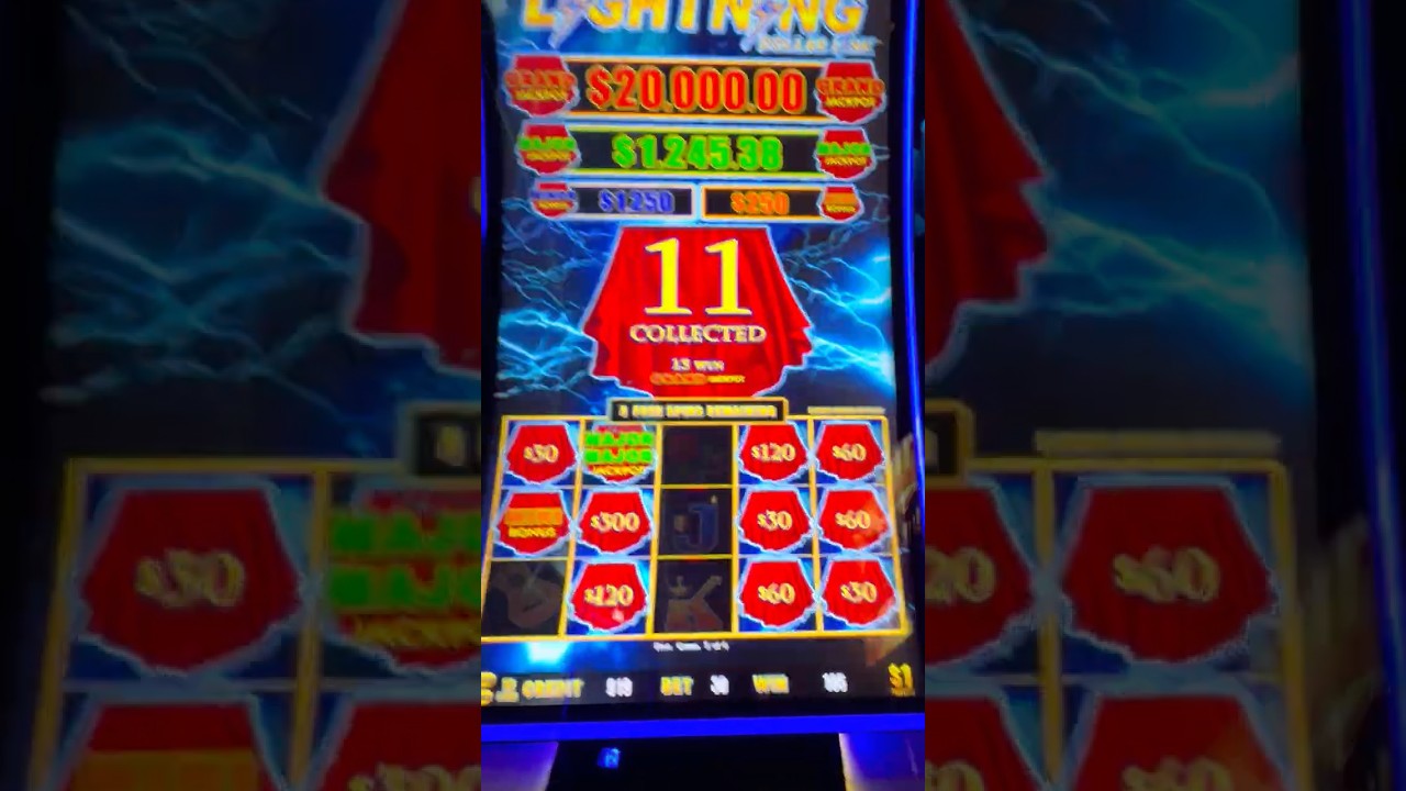 LIGHTNING DOLLAR LINK $30 Bet🔥 Free Spins & Hold and Spin lands the DOUBLE MAJOR!🎰 LUCK ARRIVED🍀