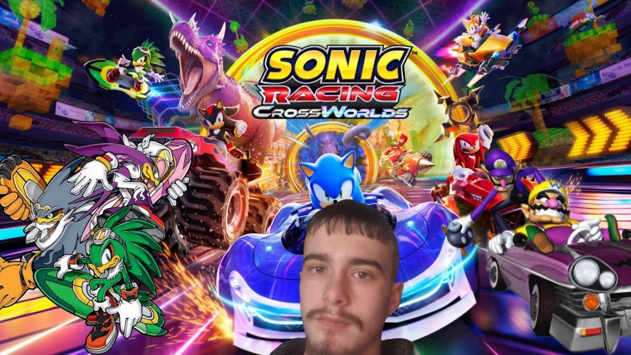 LET'S GO BABYLON AND WARIO BROS!! Michael, Wario & Waluigi Plays: Sonic Racing Crossworlds 8