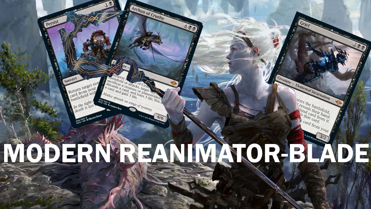 Grief, Stoneforge Mystic, AND Archon of Cruelty?! OH MY! Orzhov Reanimator Stoneblade in Modern!