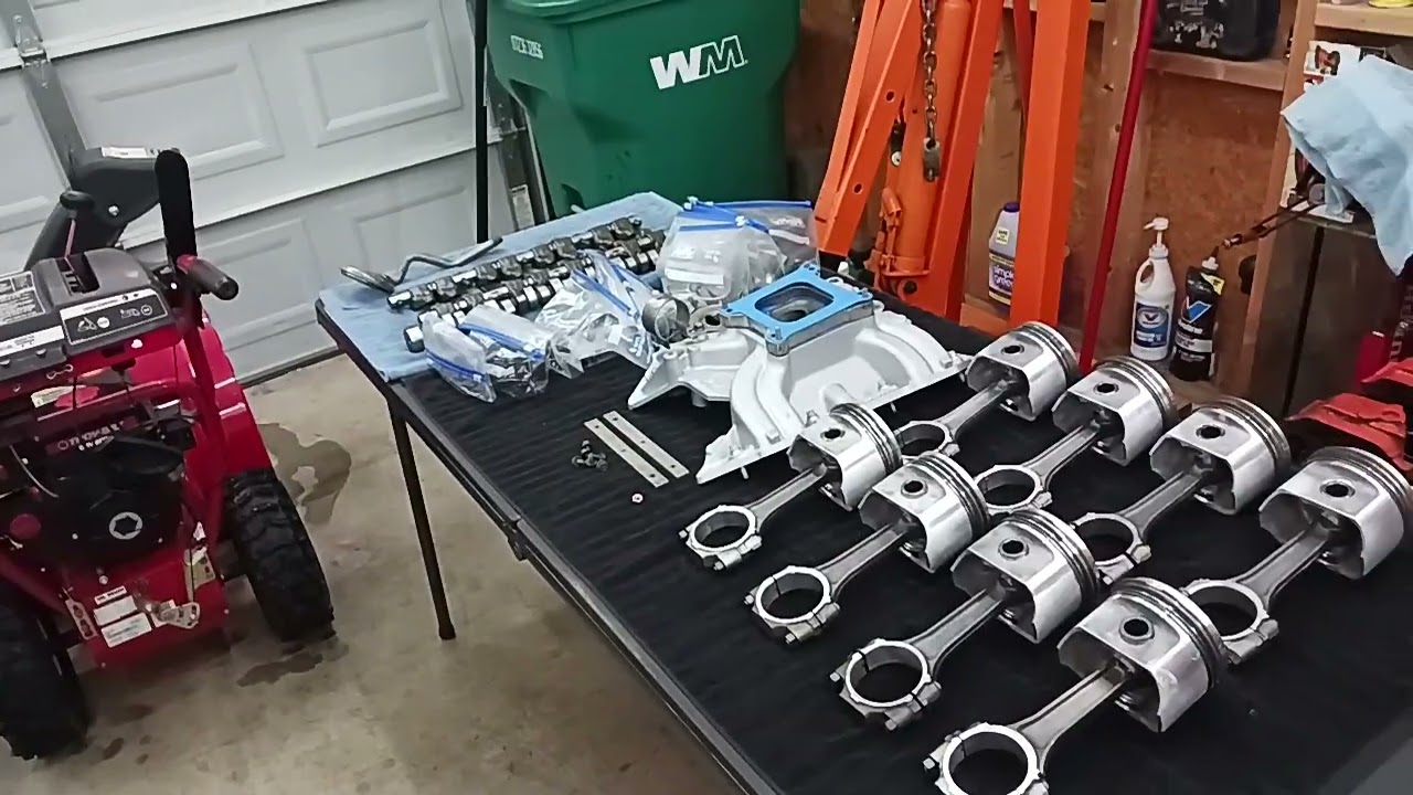 Cleaning and Waiting on parts.