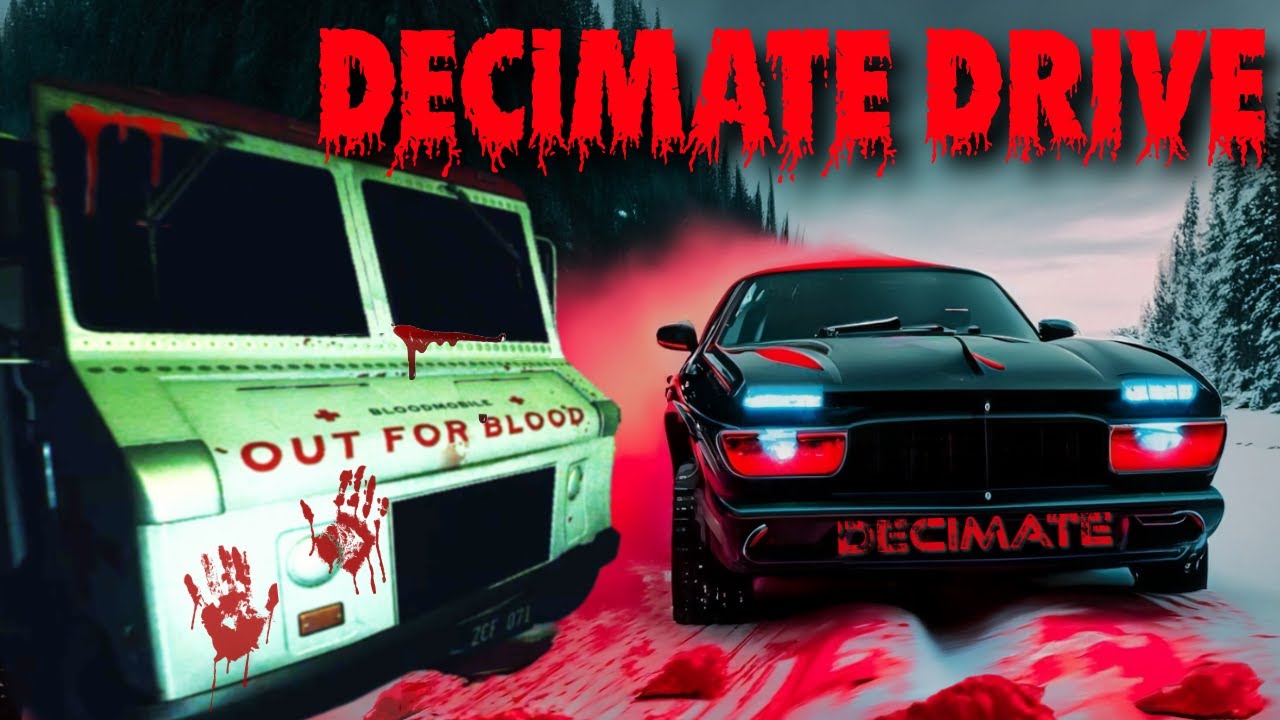 DECIMATE DRIVE - An Evil Car Horror Game Where Driverless Cars Want Blood! (2 Endings)