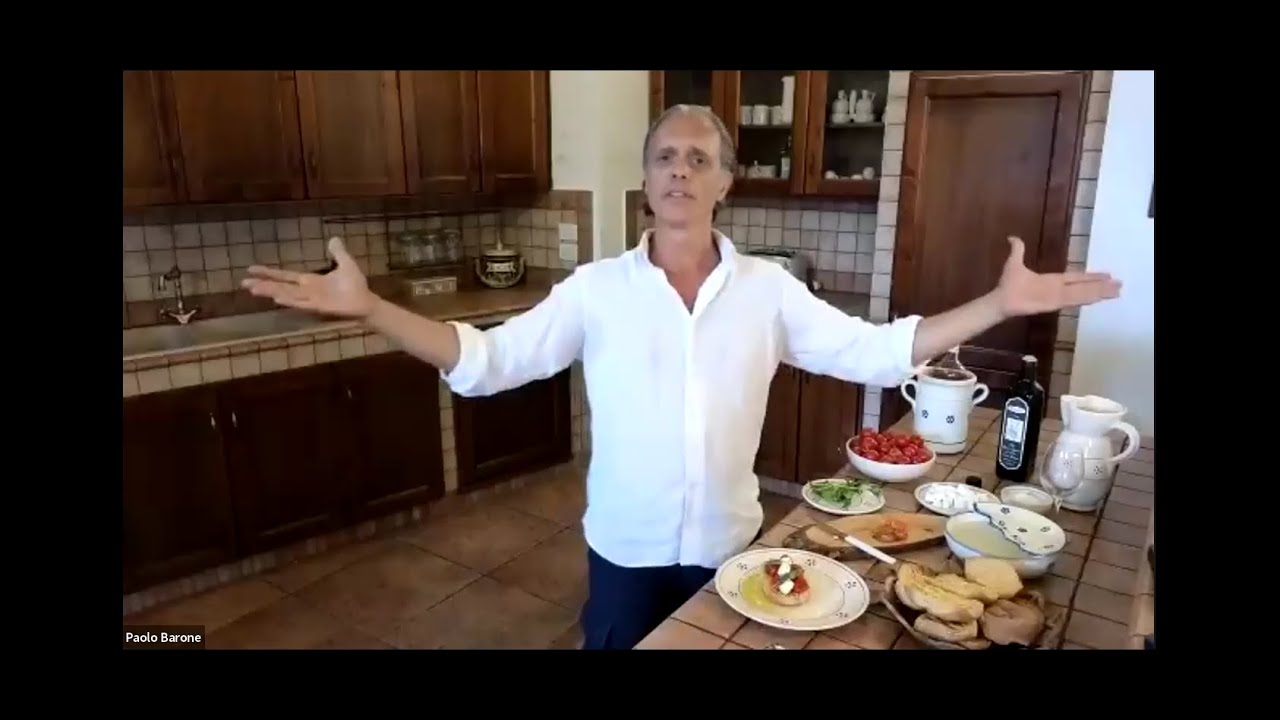 The “Frisella” from Salento, delicious bread and water - Paolo Barone @ Club Awesome Toastmasters