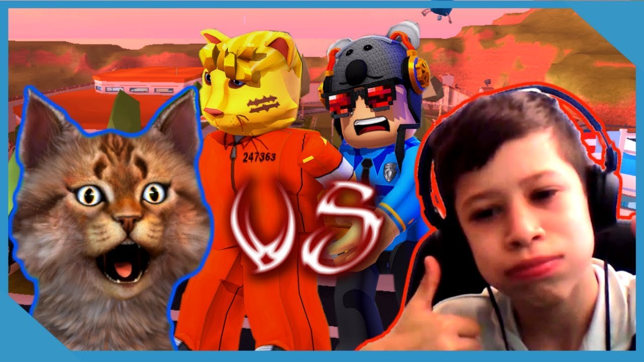 Дядя против племянника — побег из тюрьмы Roblox