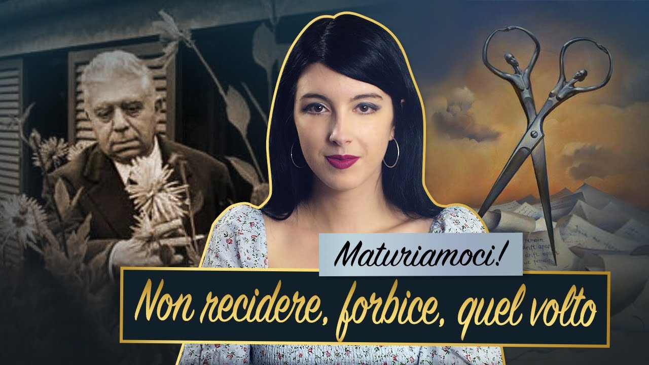 Non recidere, forbice, quel volto – Eugenio Montale | Analisi e commento✨