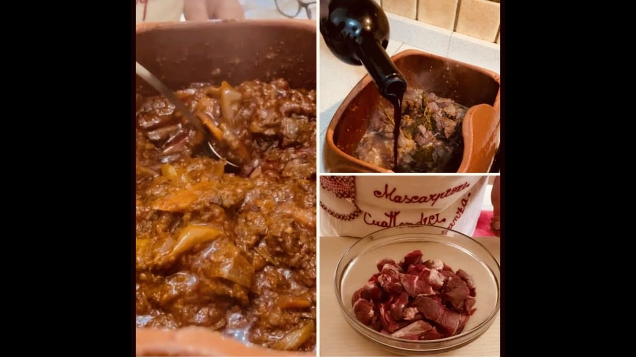 Rag&ugrave; di cinghiale al coccio 🐗