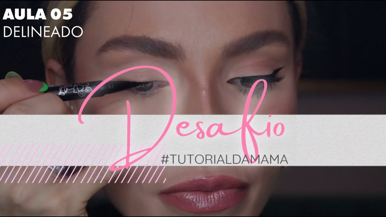COMO COLAR CÍLIOS POSTIÇOS + Delineado perfeito!