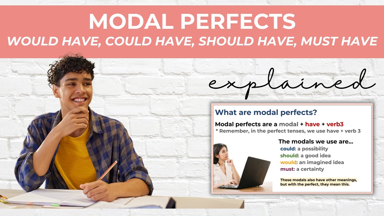 Modal Perfects Explained: ESL for High School & Adult Students