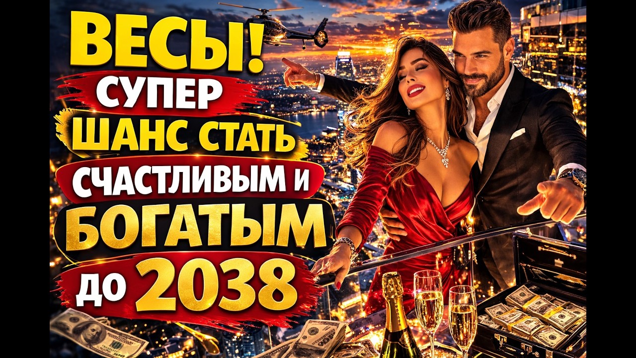 ВЕСЫ ЭТО НЕ СКАЖЕТ НИКТО❗НЕОЖИДАННЫЙ ПОВОРОТ💯открыт 12 летний путь к деньгам и успеху