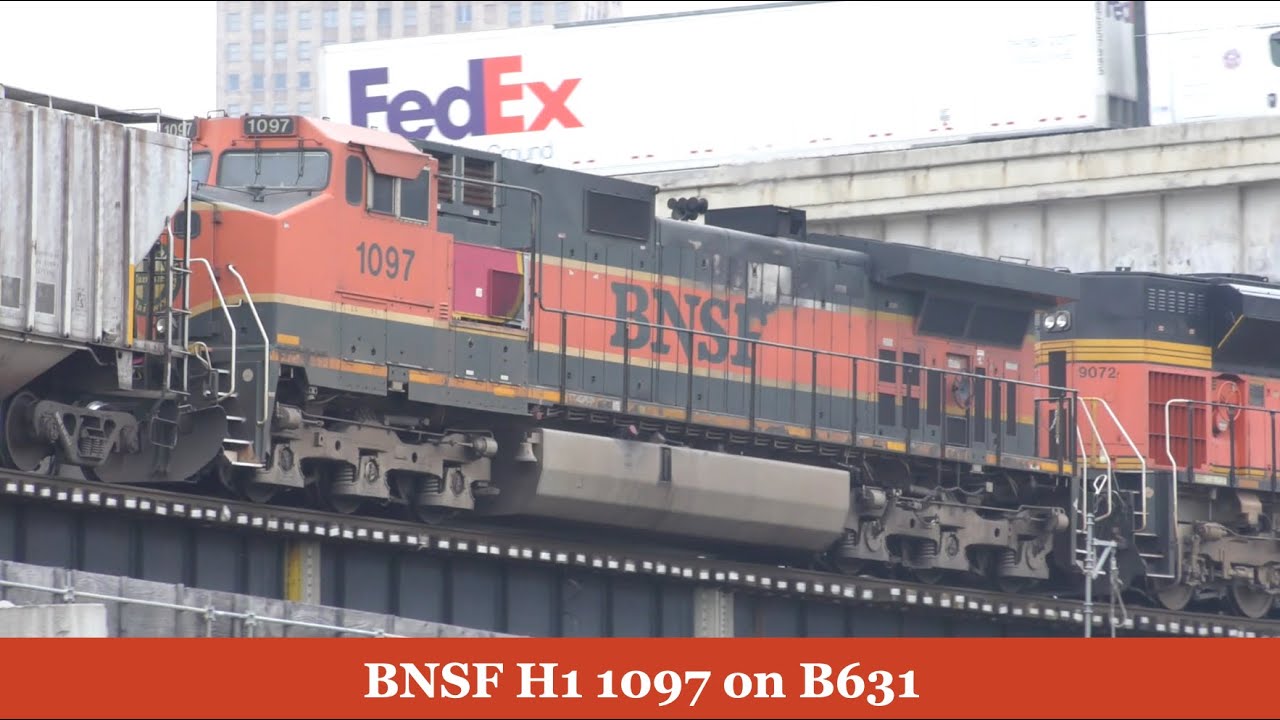 BNSF 1097 H1 Scheme on CSX B631 by Searchlight Signals
