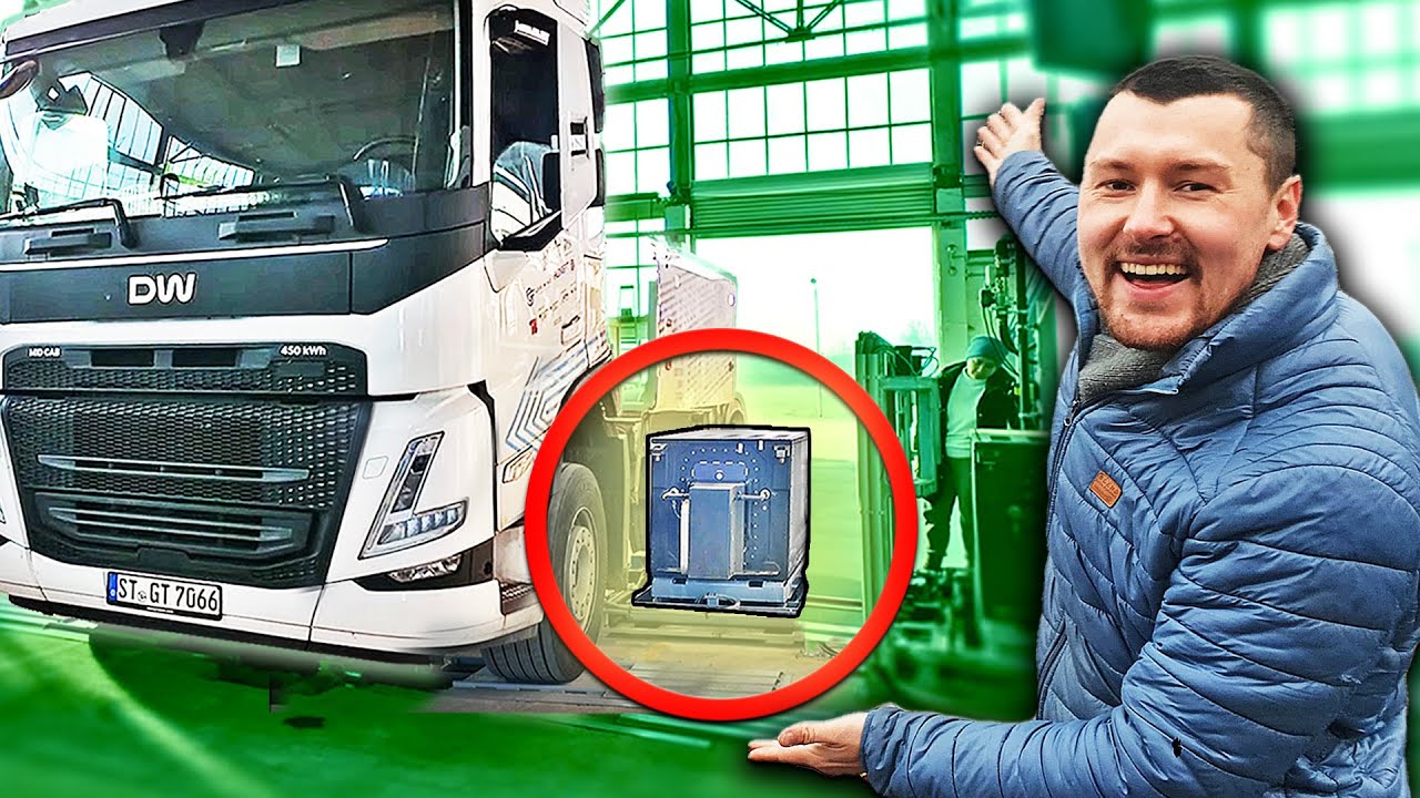 Truck Battery Swapping is here! And it's made in Germany 🇩🇪