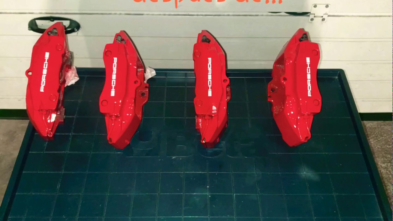 Detailing🖌 pinzas freno Brembo Porsche boxter