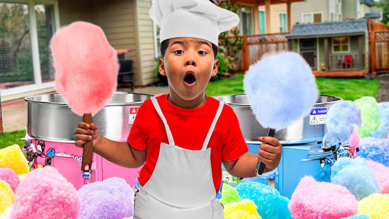 Let's Make COTTON CANDY | Zakyius Clubhouse