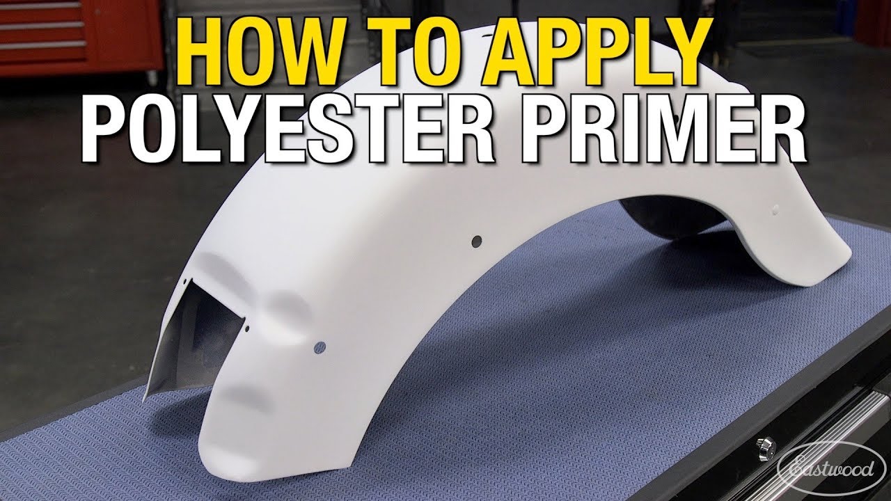 How to Apply 2K AeroSpray Polyester Primer & Epoxy Primer on a Motorcycle Fender - Eastwood