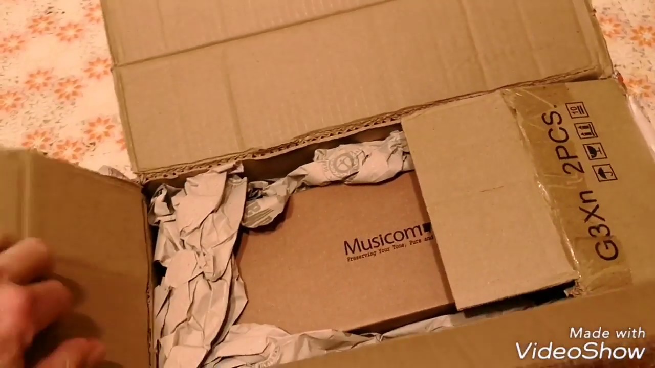 Musicom lab efx Le unboxing
