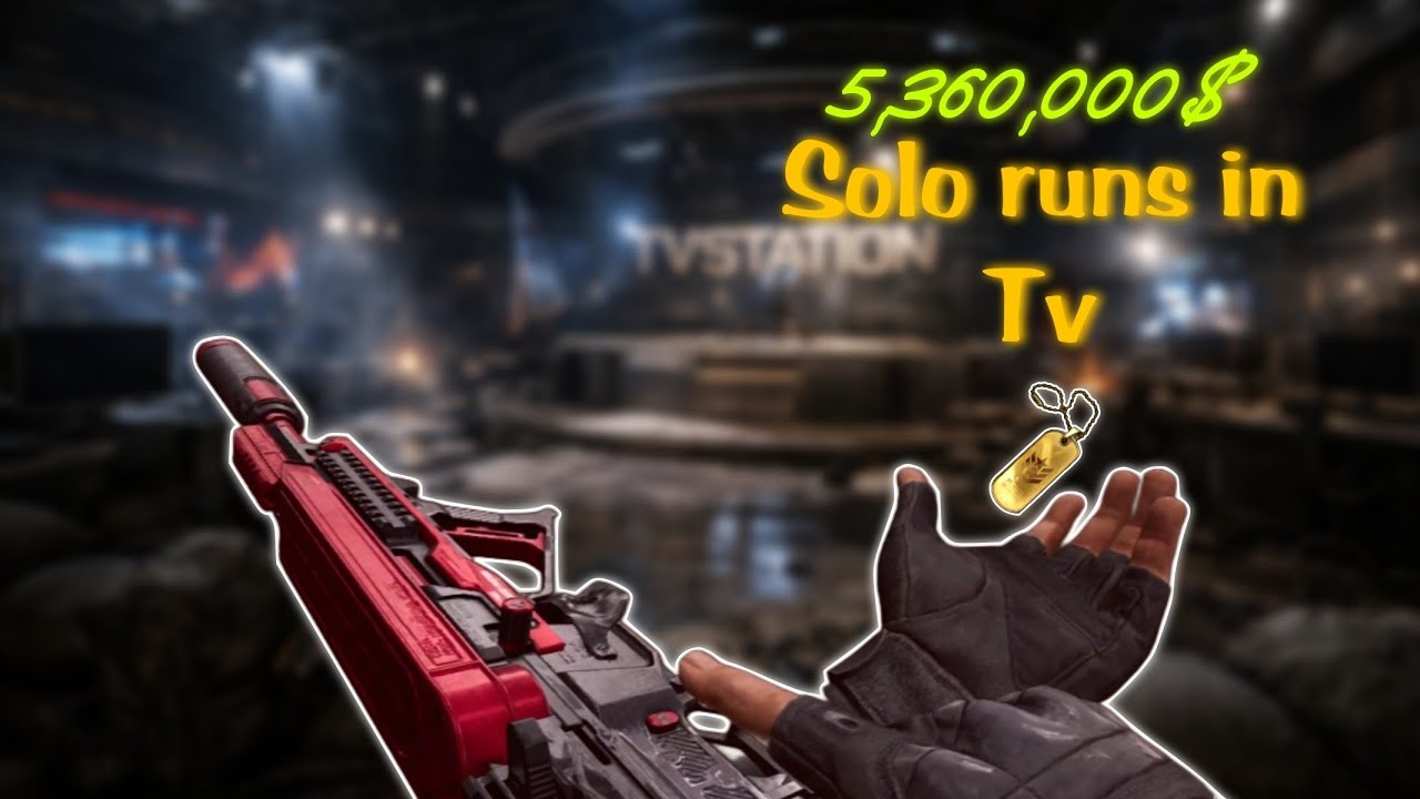  Solo TV Station Run with AR-57 | Arena Breakout 