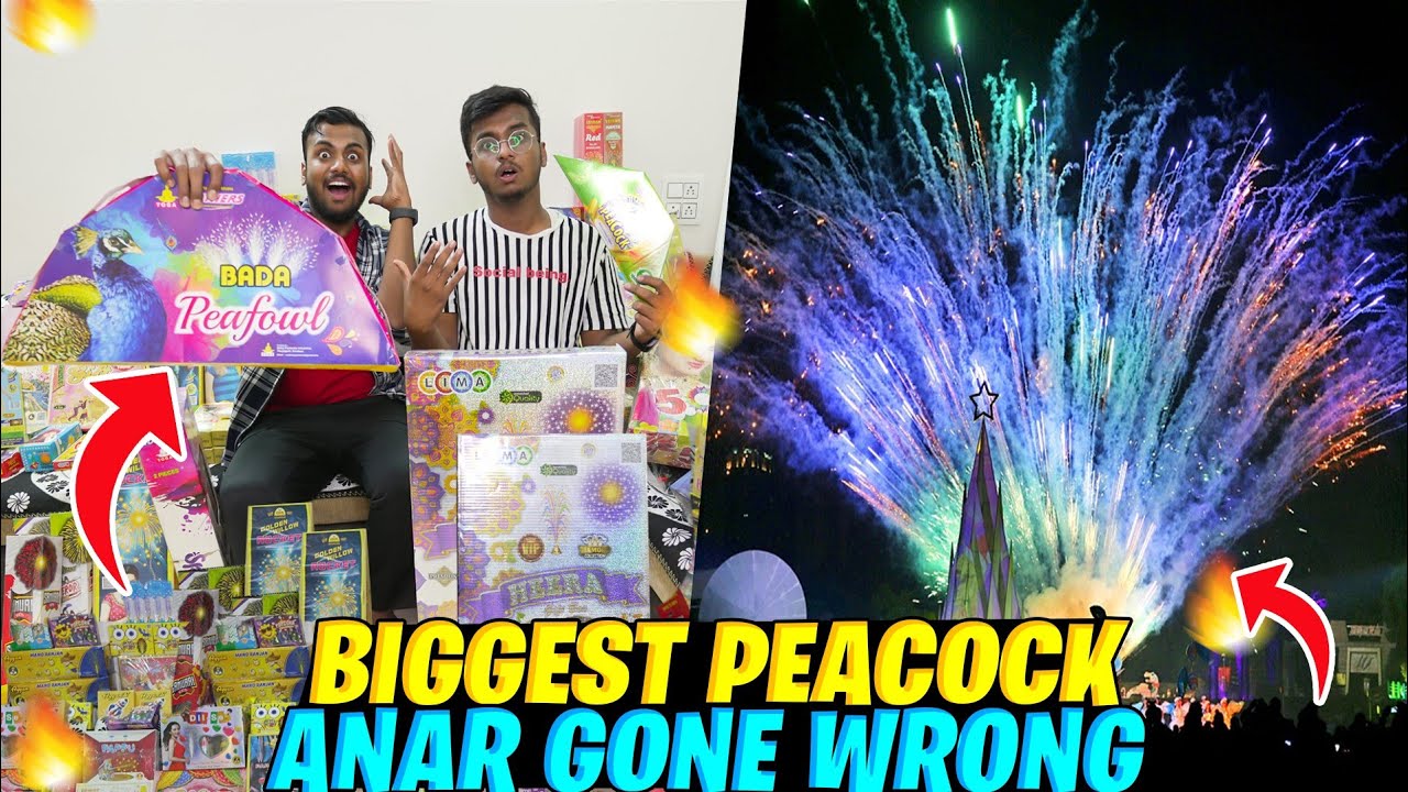 Testing Peacock Shot Gone Wrong 😔 Diwali Stash 2022 💥