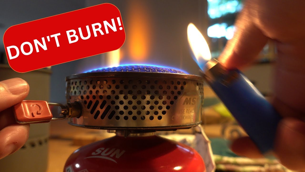 How to SIMMER the MSR Reactor Camp Stove