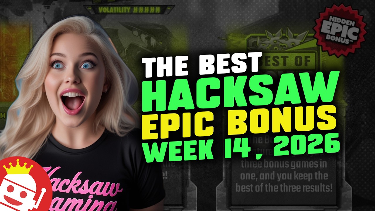 🔥 THE BEST HACKSAW GAMING EPIC BONUSES OF WEEK 14 / 2026