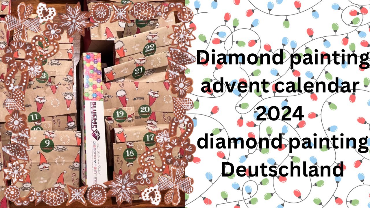 Diamond Painting Advent Calendar 2024 Diamond Painting Deutschland