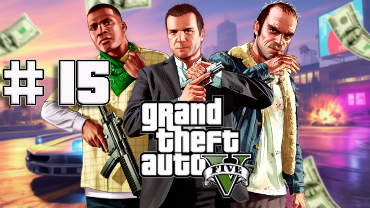 GTA V (Historia completa)  | El robo al banco Cap15