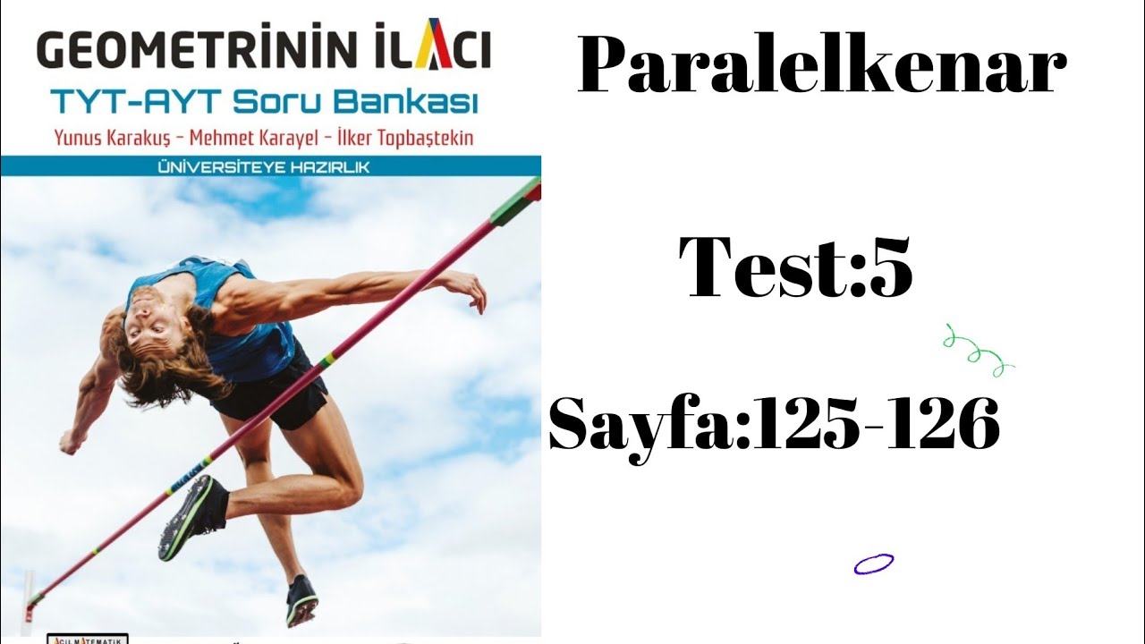 ACİL YAYINLARI GEOMETRİNİN İLACI TYT-AYTSORUBANKASI Paralelkenar test :5