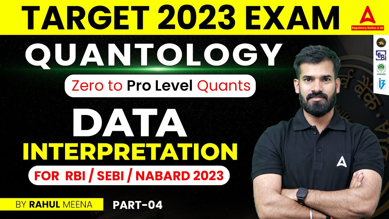 Data Interpretation Question | RBI / SEBI / NABARD 2023 | Quant by Rahul Meena #4