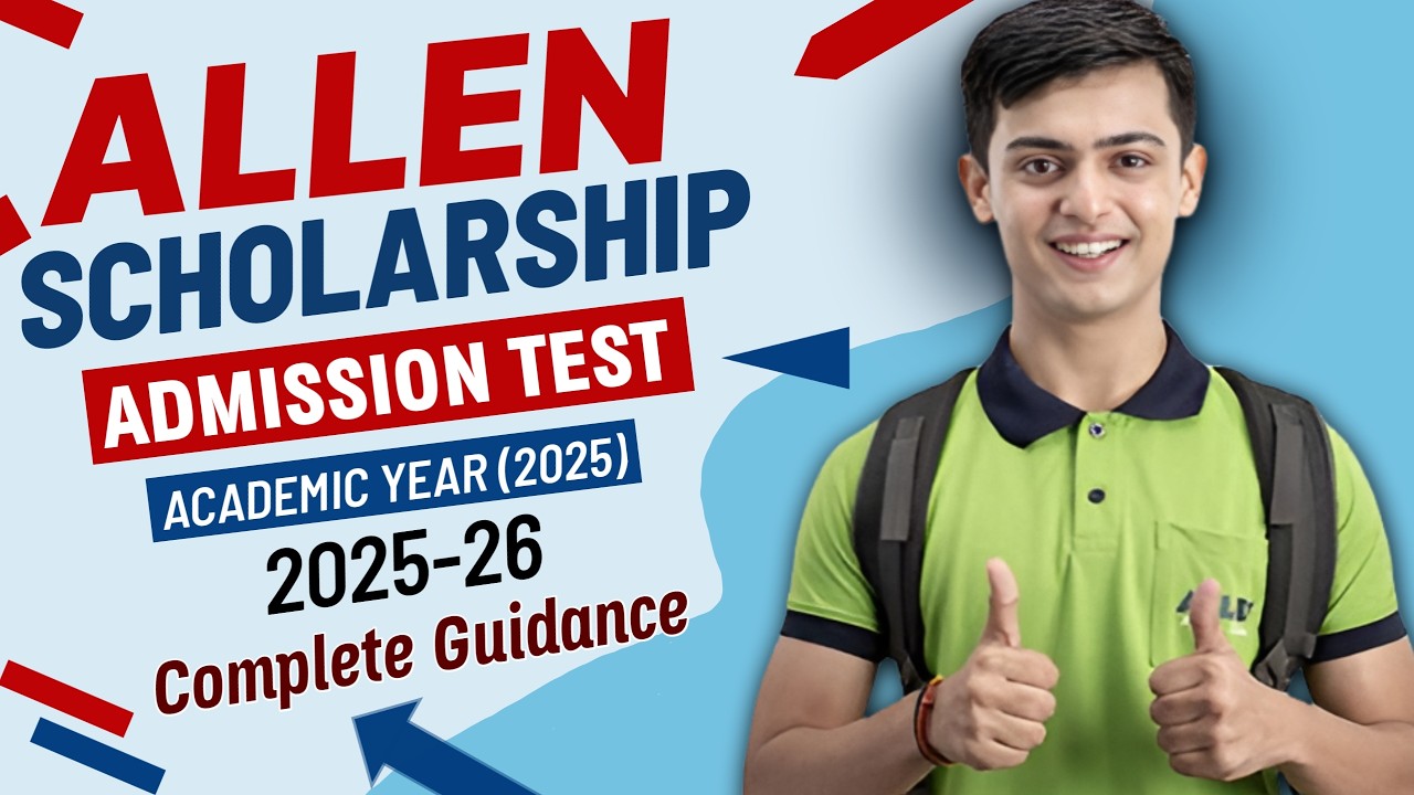 Allen Scholarship Admission Test 2025-26 | ASAT Syllabus | Allen ASAT Exam Preparation | Asat 2025