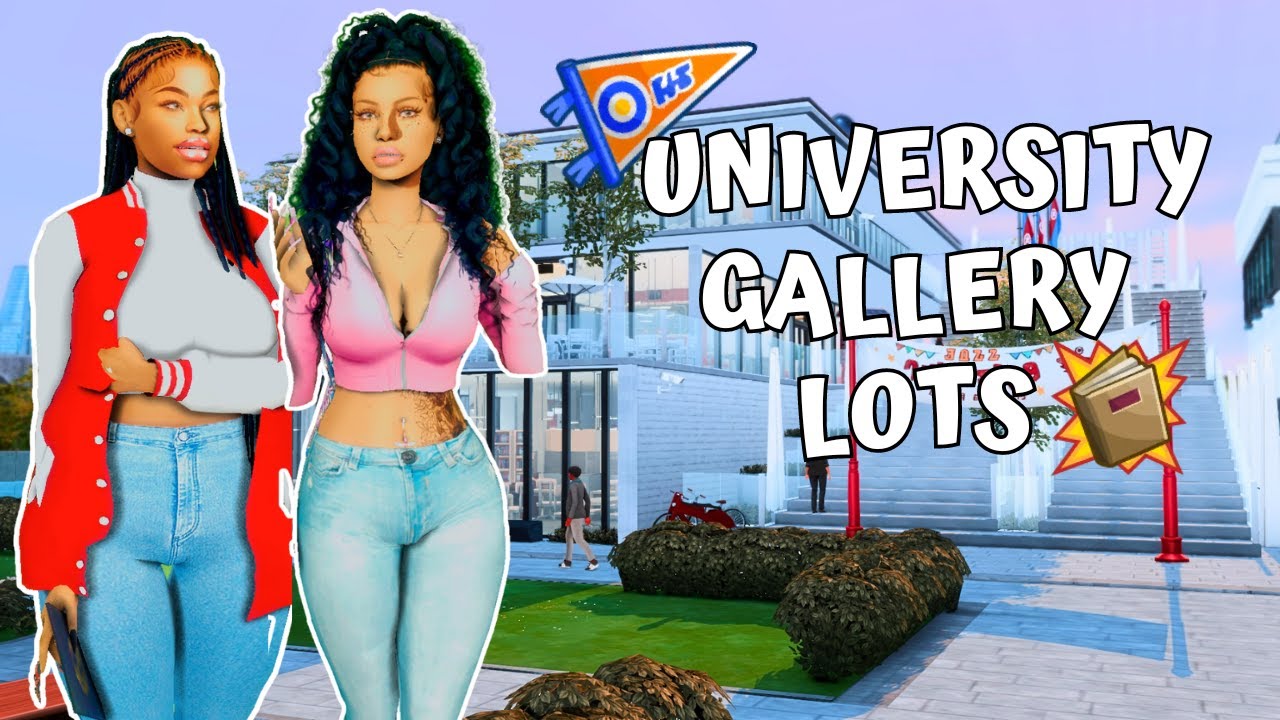 THE BEST UNIVERSITY LOTS YOU CAN FIND!🏫| THE SIMS 4 DISCOVER UNIVERSITY