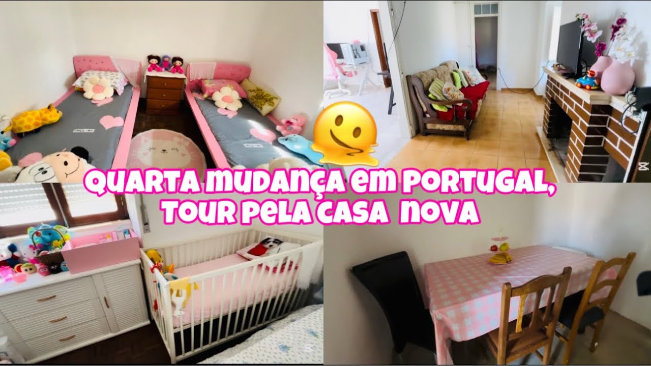Nossa quarta mudança em Portugal, Tour pela casa nova + valor da renda 🤩