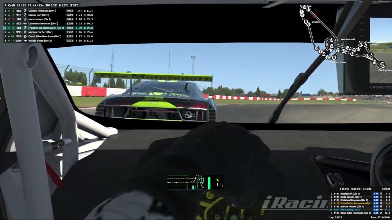 DGTS Nurb GP - Last lap overtake