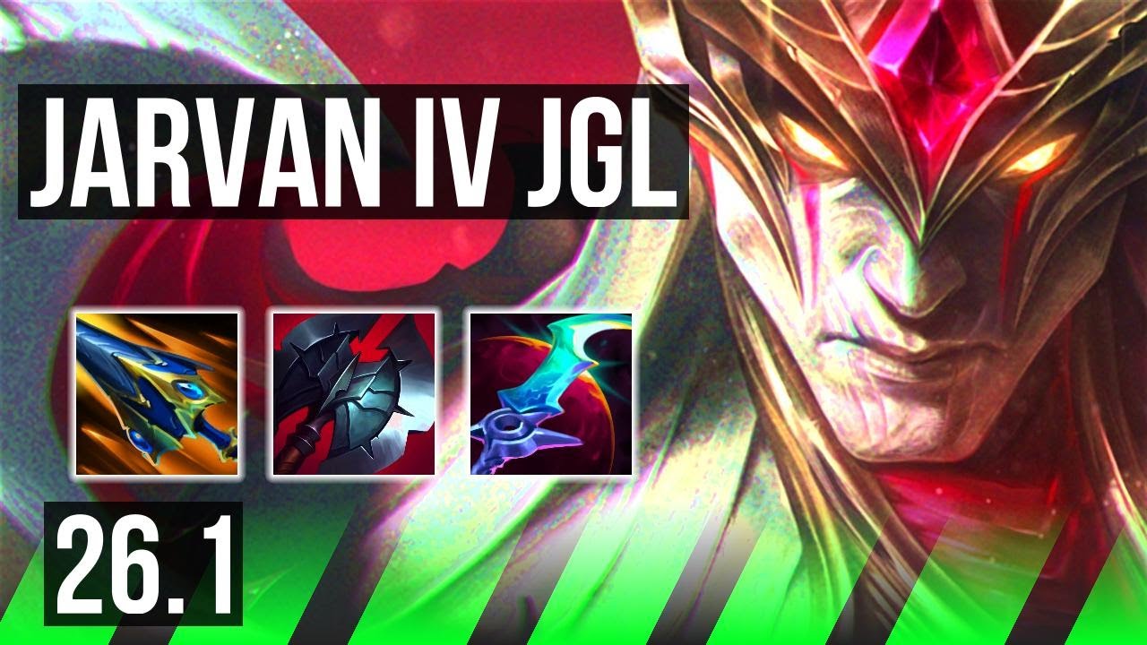 JARVAN IV vs VOLIBEAR (JGL) | Good KDA: 18/1/22, 48K damage | EUW Master | 26.1