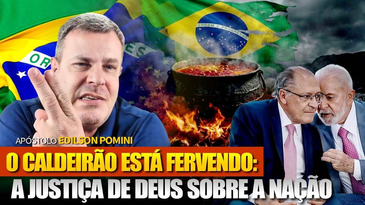 PROFECIA URGENTE |🚨 EU VI O CALDEIRÃO FERVER E A ESPADA DESCER: DEUS ESTÁ LIMPANDO O BRASIL ⚔️🔥