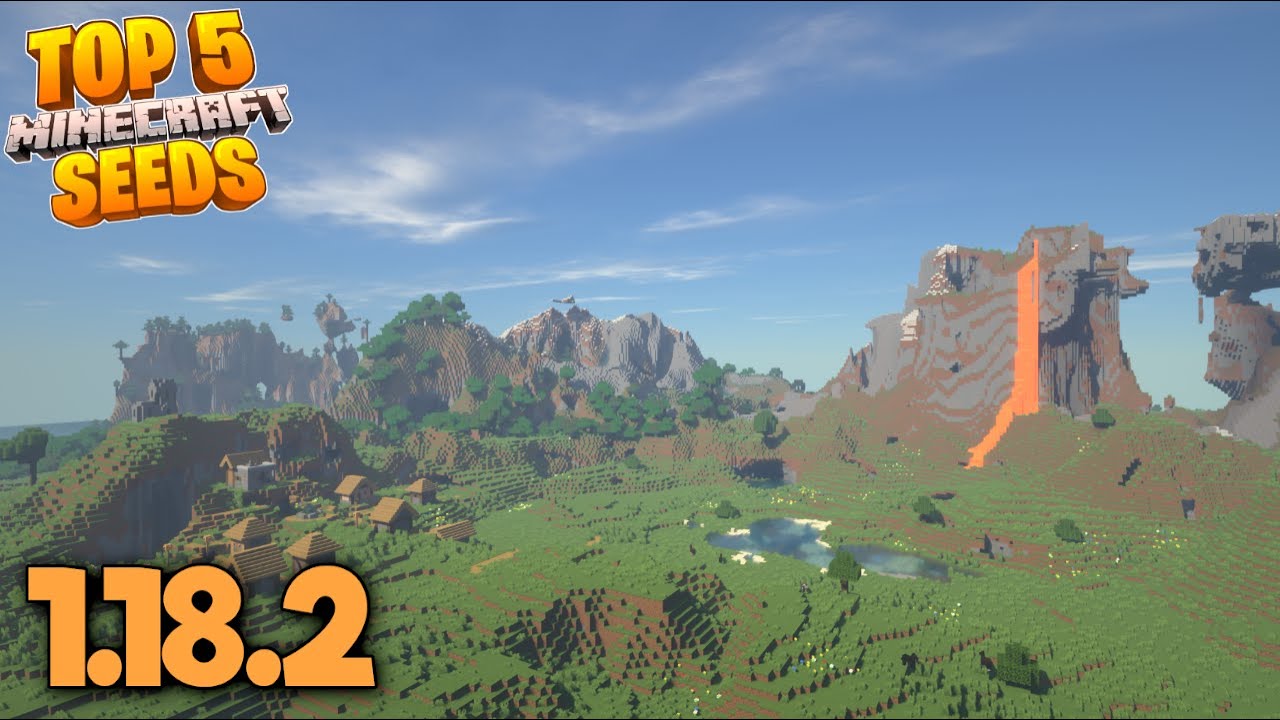 Top 5 AWESOME SEEDS for Minecraft 1.18.2! (Best Minecraft 1.18.2 Seeds)