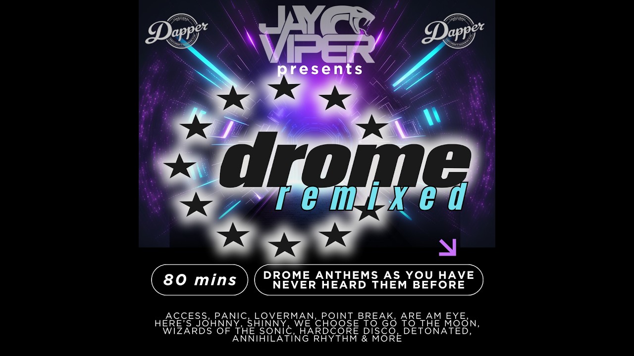 Jay Viper presents Drome Remixed 80 minutes of anthems from the Pleasuredrome in Birkenhead Remixed