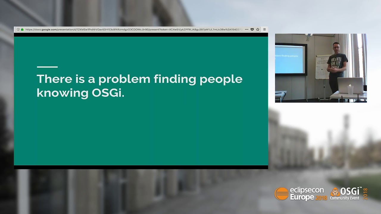 Improved developer productivity thanks to Maven and OSGi | EclipseCon Europe 2018