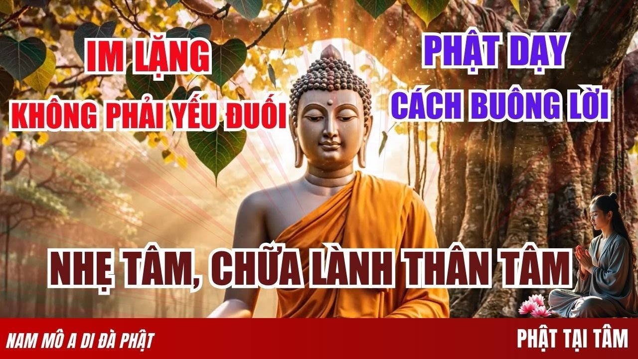 Im Lặng Không Phải Yếu Đuối  Phật Dạy Cách Buông Lời, Nhẹ Tâm, Chữa Lành Thân Tâm
